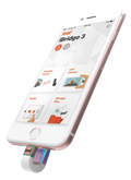 Leef iBridge 3 Mobile Memory - Cosmic Rainbow
